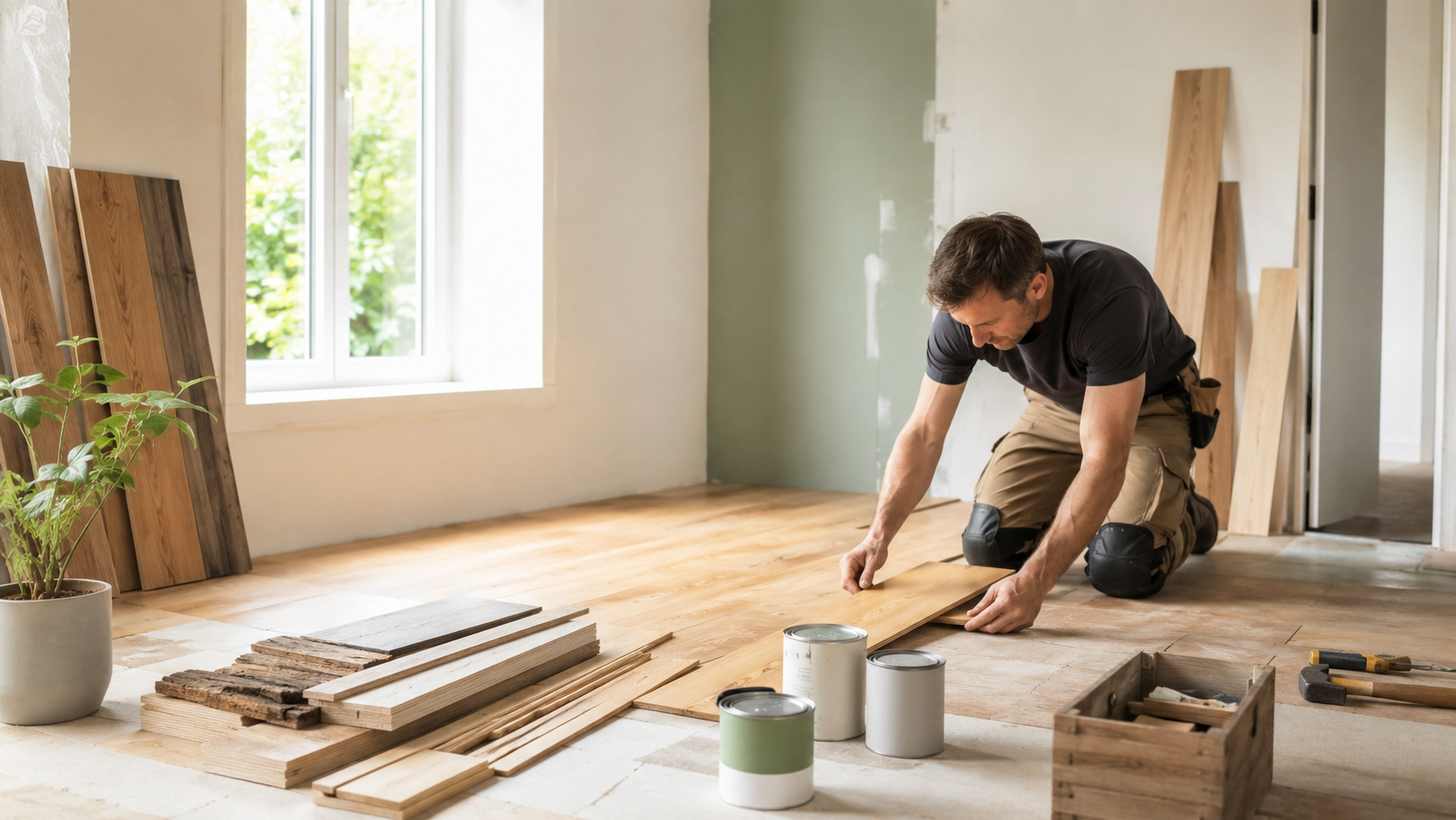 Neue umweltfreundliche Materialien für die Hausrenovierung